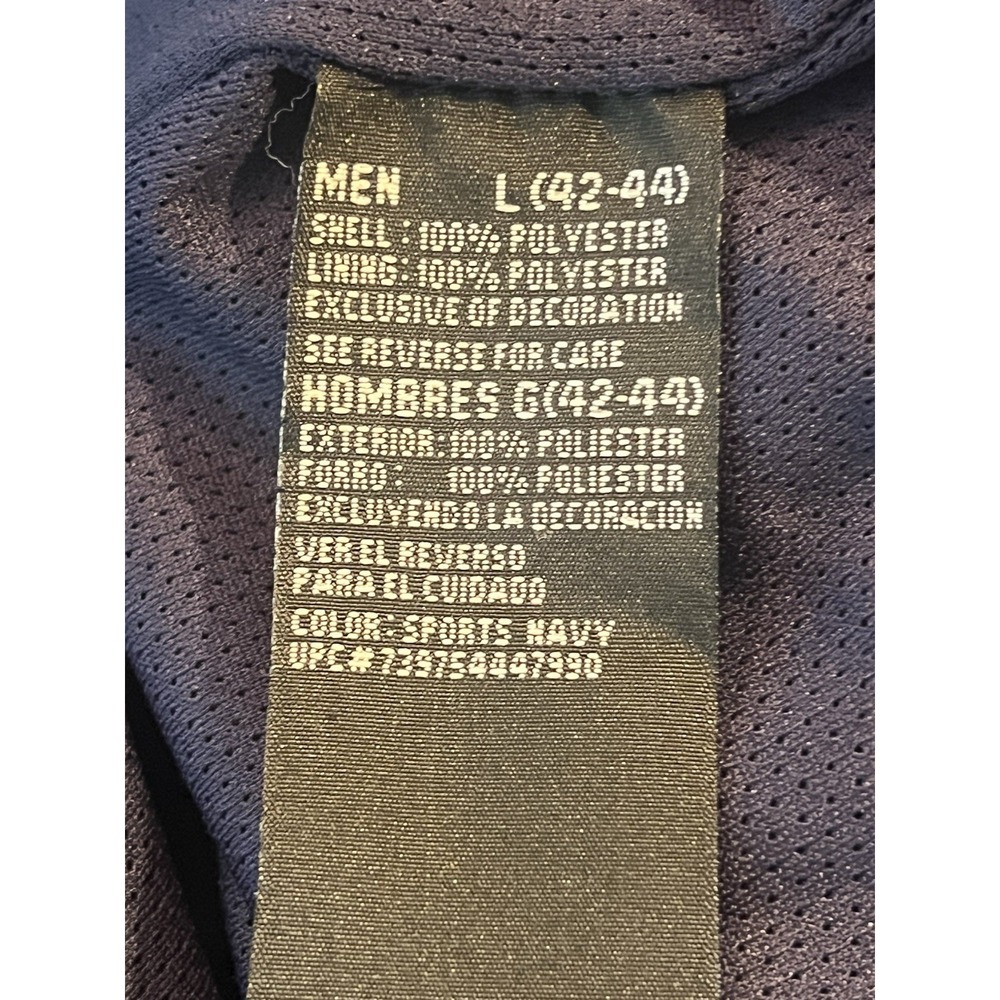 Starter Mens Blue long sleeved windbreaker L - Picture 5 of 6